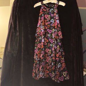 Colorful heart dress